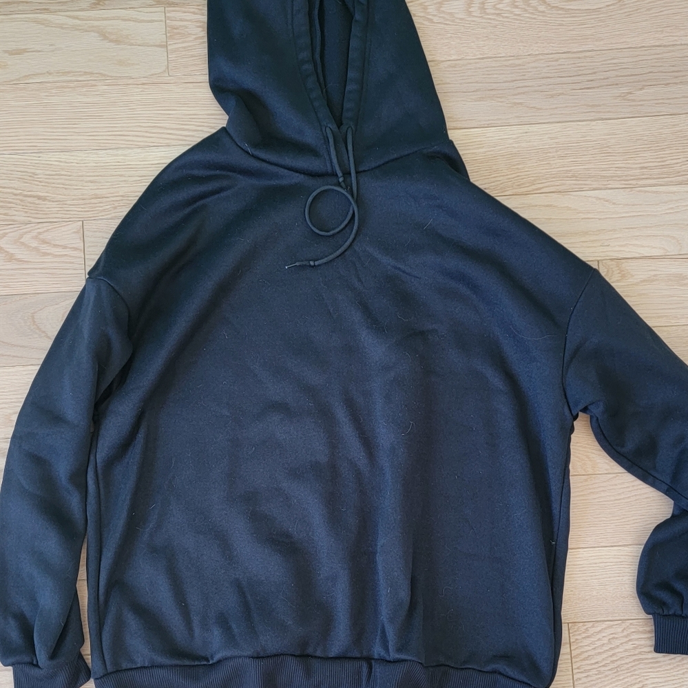 Black hoodie